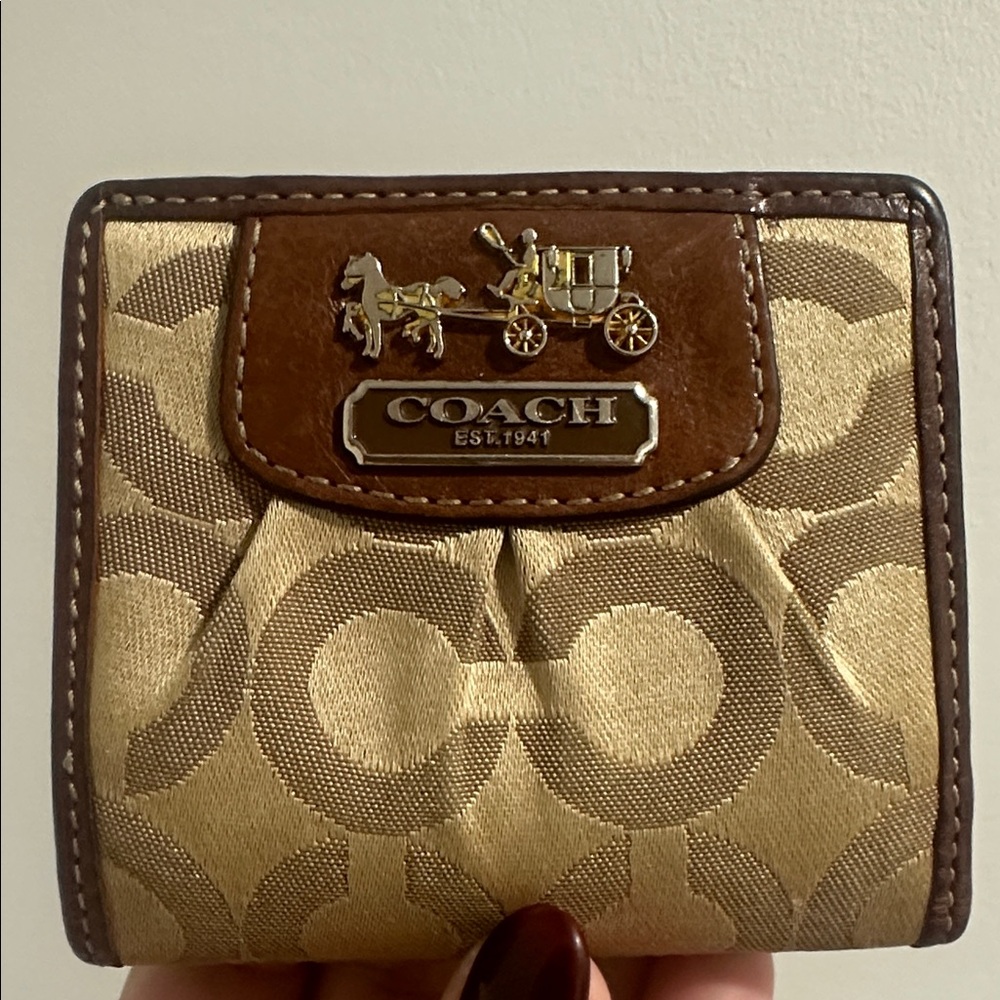 Coach Signature Mini Wallet